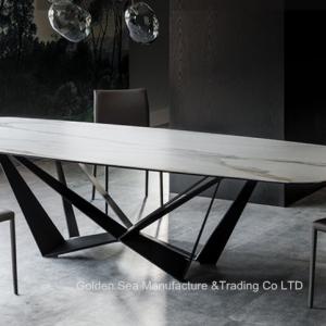 Metal frame dining table Metal frame dining table