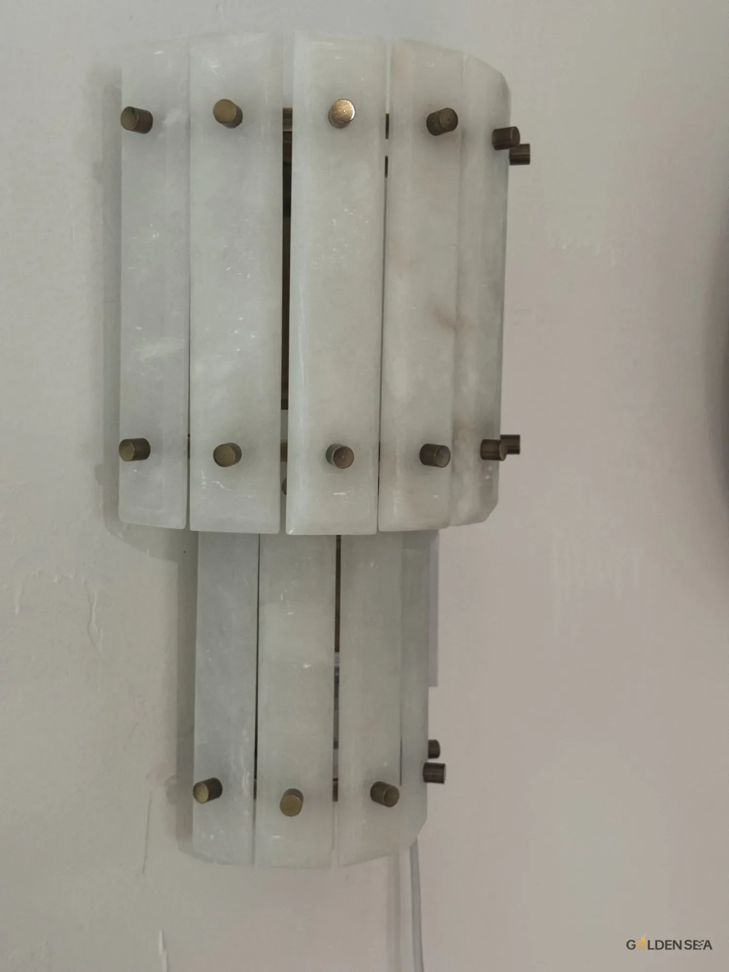 Alabaster Wall Sconce - Image 2