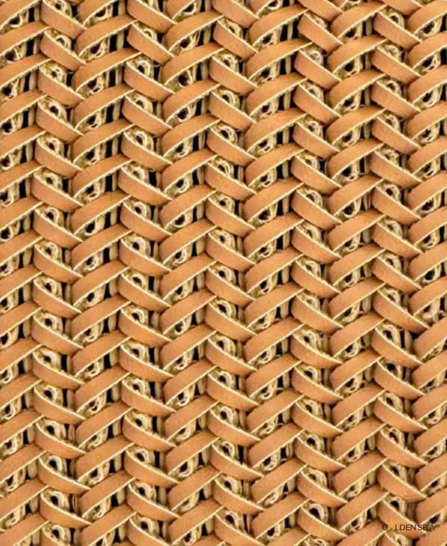 Handwoven Leather & Fiber Webbing for Hotel and Contract Furniture - Image 6