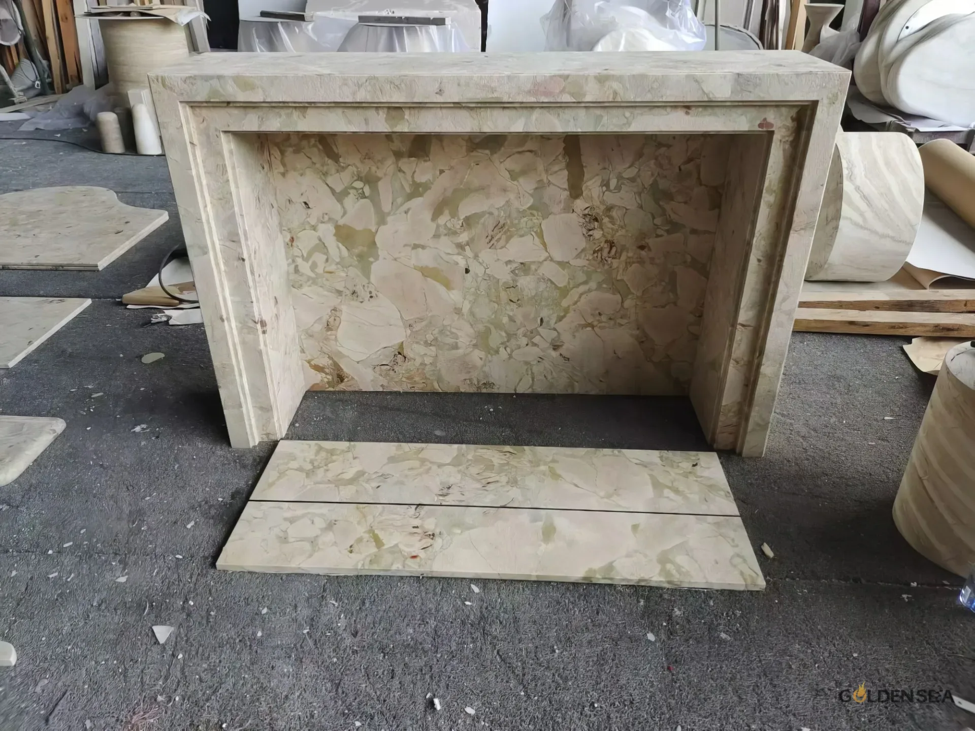 Monet Garden Marble - Image 1