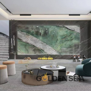 Natural Verde Alpi Green Marble and Pradas Green Marble for Wall and Floor Tile