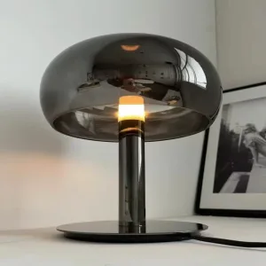 Teak Solar Floor Lamp